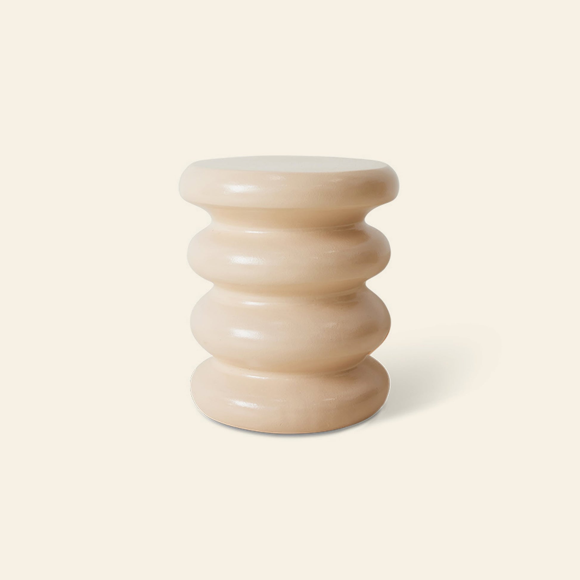 HKliving Allure Side Table Cream