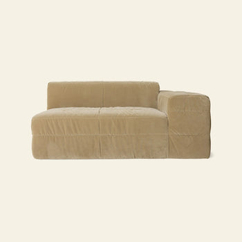 Hkliving Brut Sofa Right Royal Velvet Cream