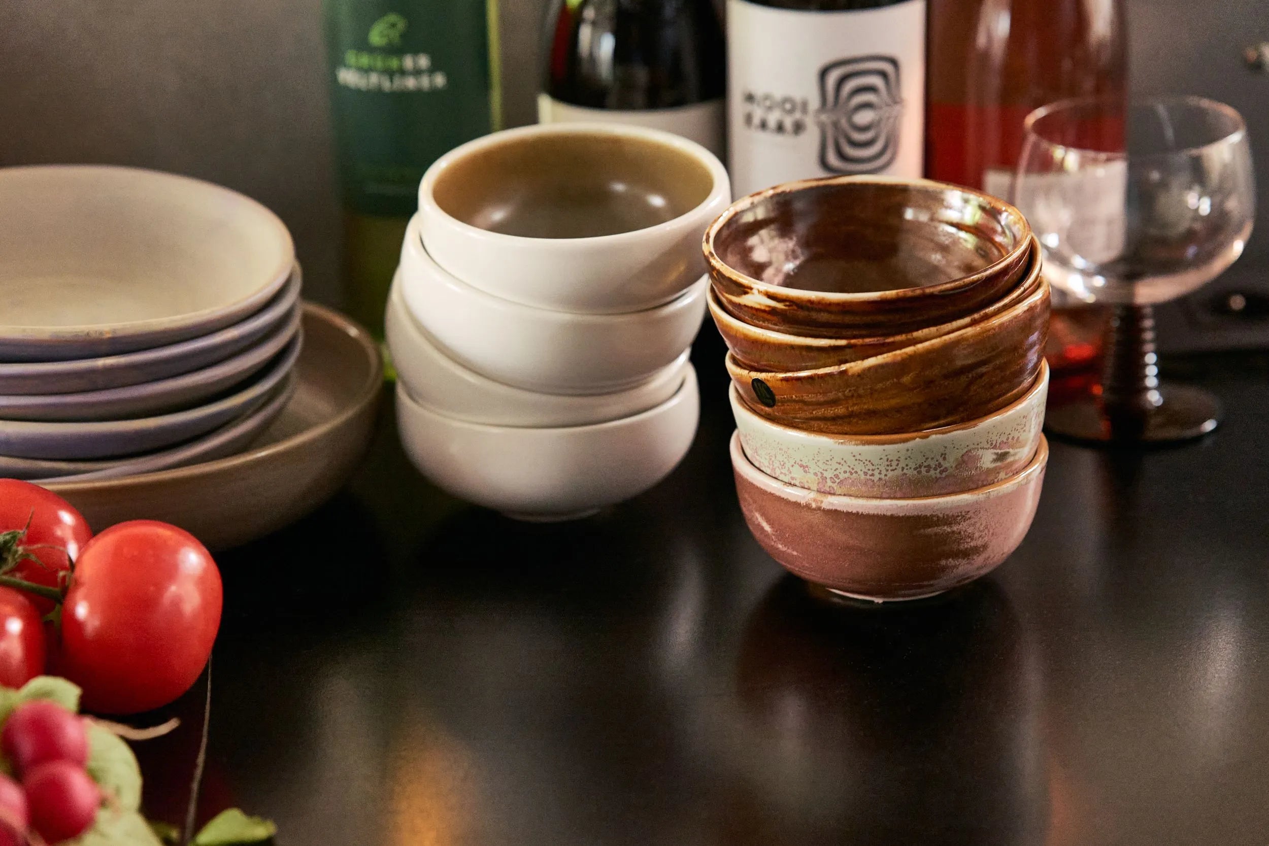 Chef Stack Bowl HKliving Chef Ceramics: Bowl - Stacked Store