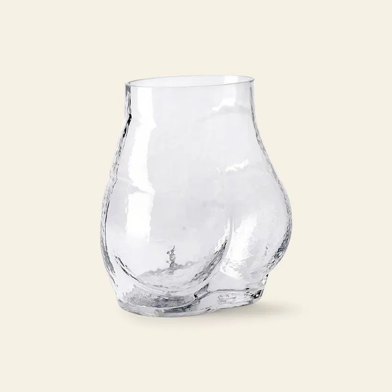 HKLIVING Glass Bum Vase