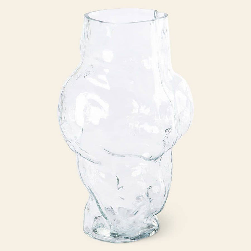 HKliving HK Objects: Cloud Vase Clear Glass High