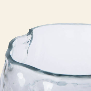 HKliving HK Objects Cloud Vase Clear Glass High Clear 3