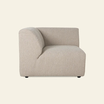 Hkliving Jax Couch Left End Boucle Taupe