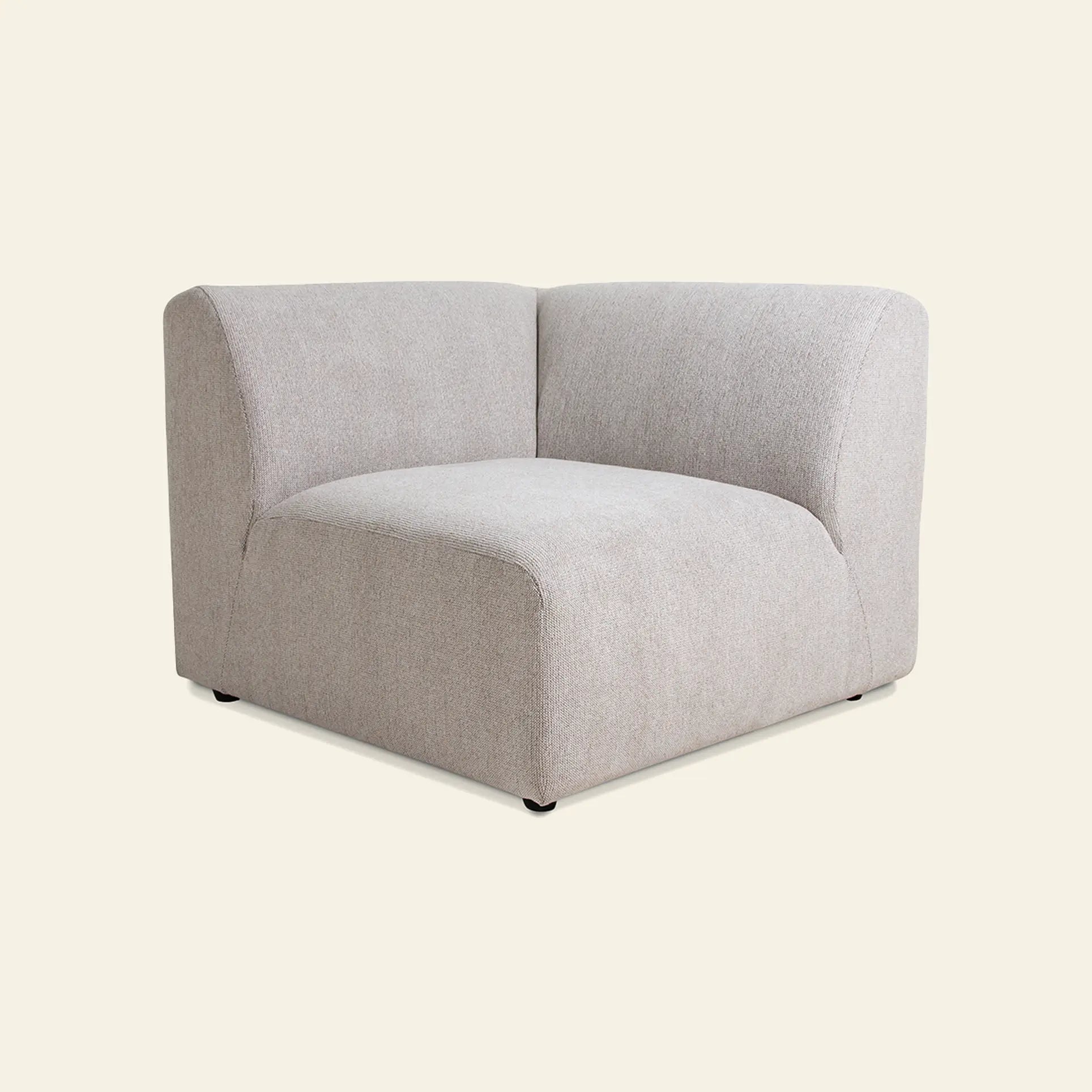 Hkliving Jax Couch Right End Sneak Light Grey