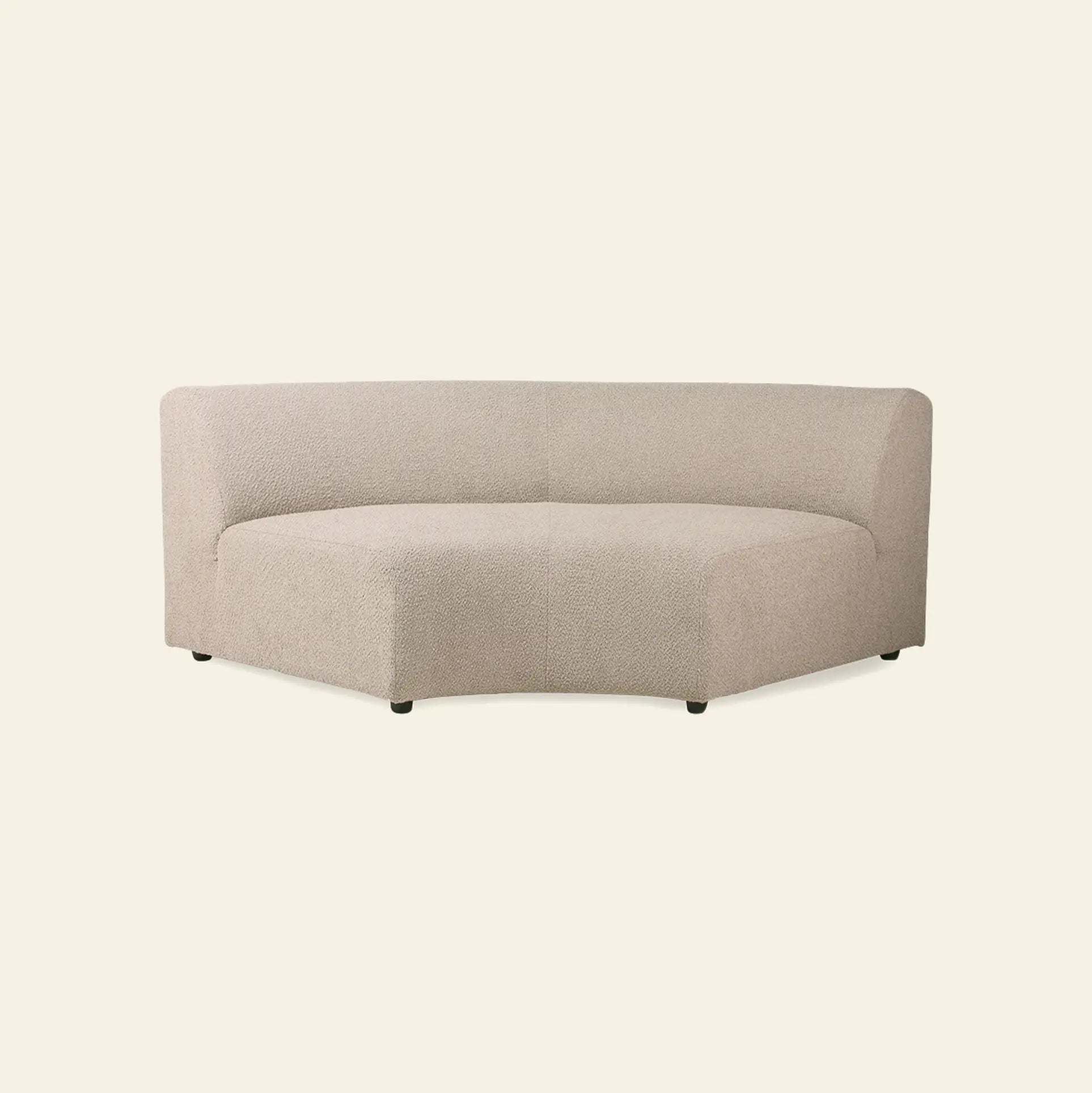 Hkliving Jax Couch Round Boucle Taupe