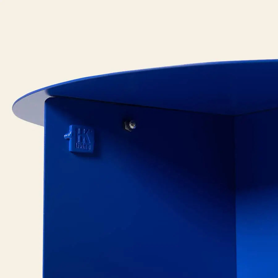 Hkliving Metal Side Table Round Cobalt