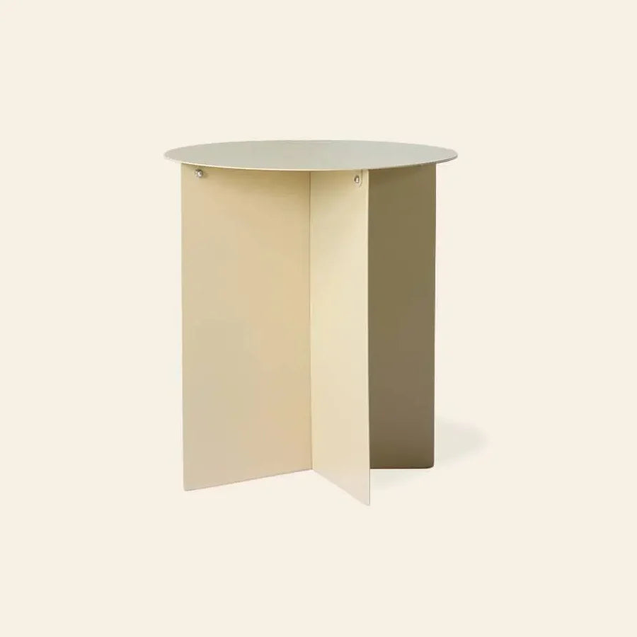 Hkliving Metal Side Table Round Cream 3 E17201943281