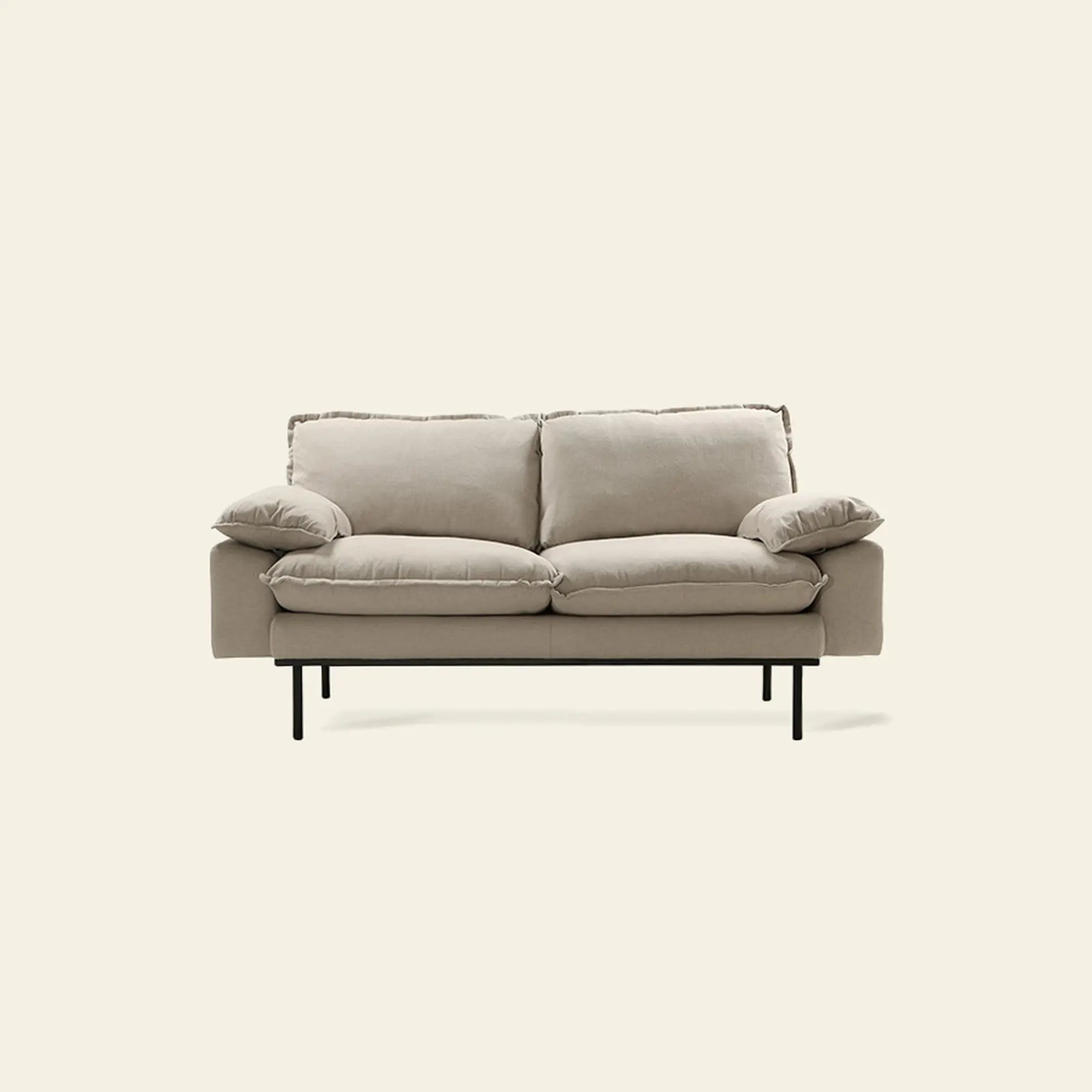 Hkliving Retro Sofa 2 Seats Cosy Beige