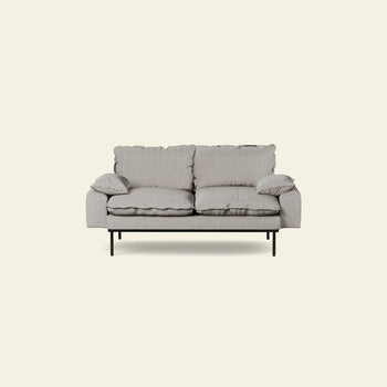 Hkliving Retro Sofa 2 Seats Sneak Light Grey