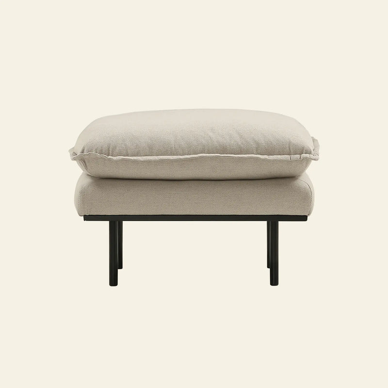 HKLIVING Retro Sofa, Hocker