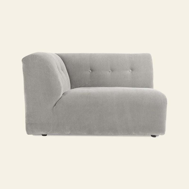 HKLIVING Vint Couch, Left, 1.5-Seat