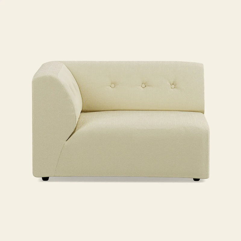 HKLIVING Vint Couch, Left, 1.5-Seat