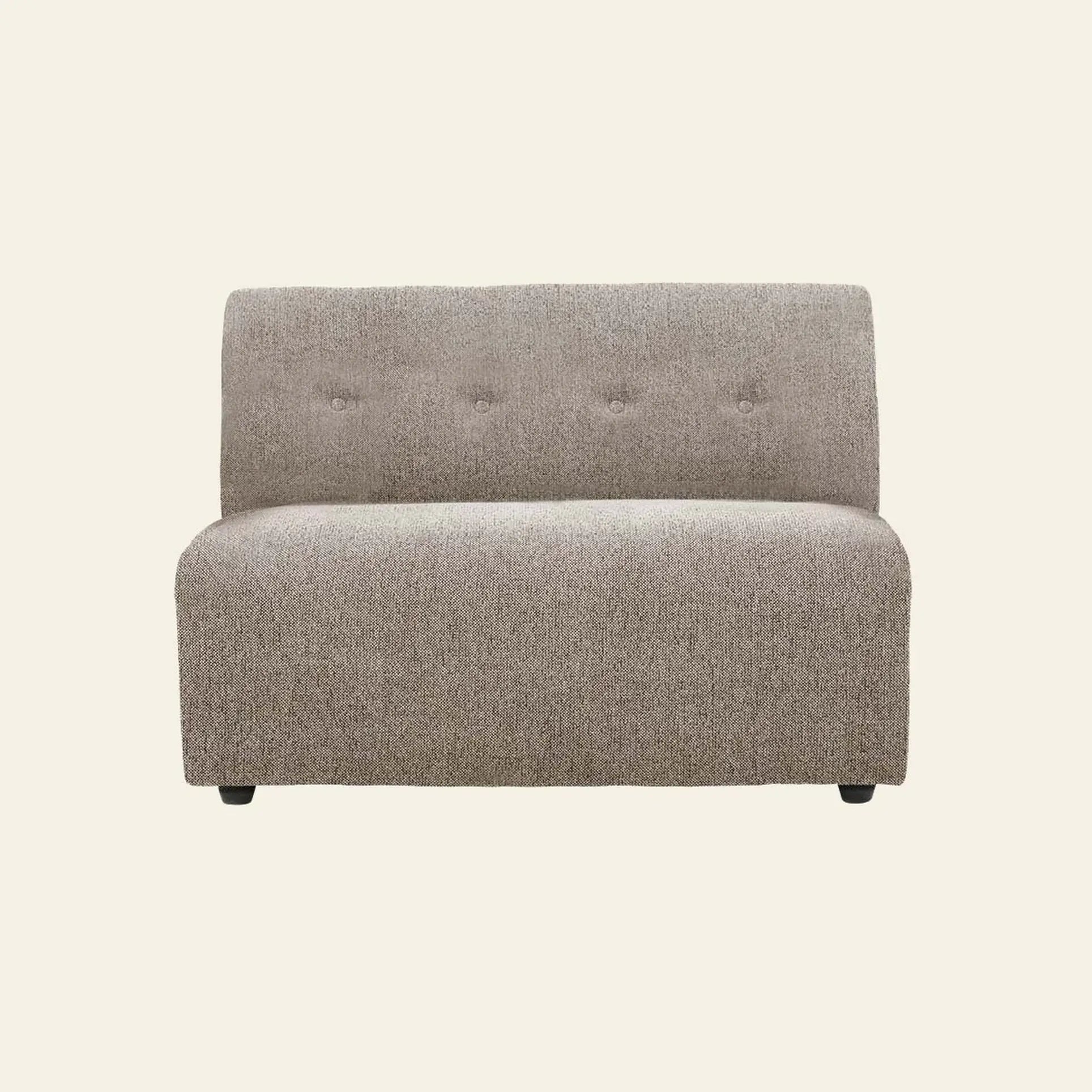 Hkliving Vint Couch Middle 1.5 Seat Sneak Beige