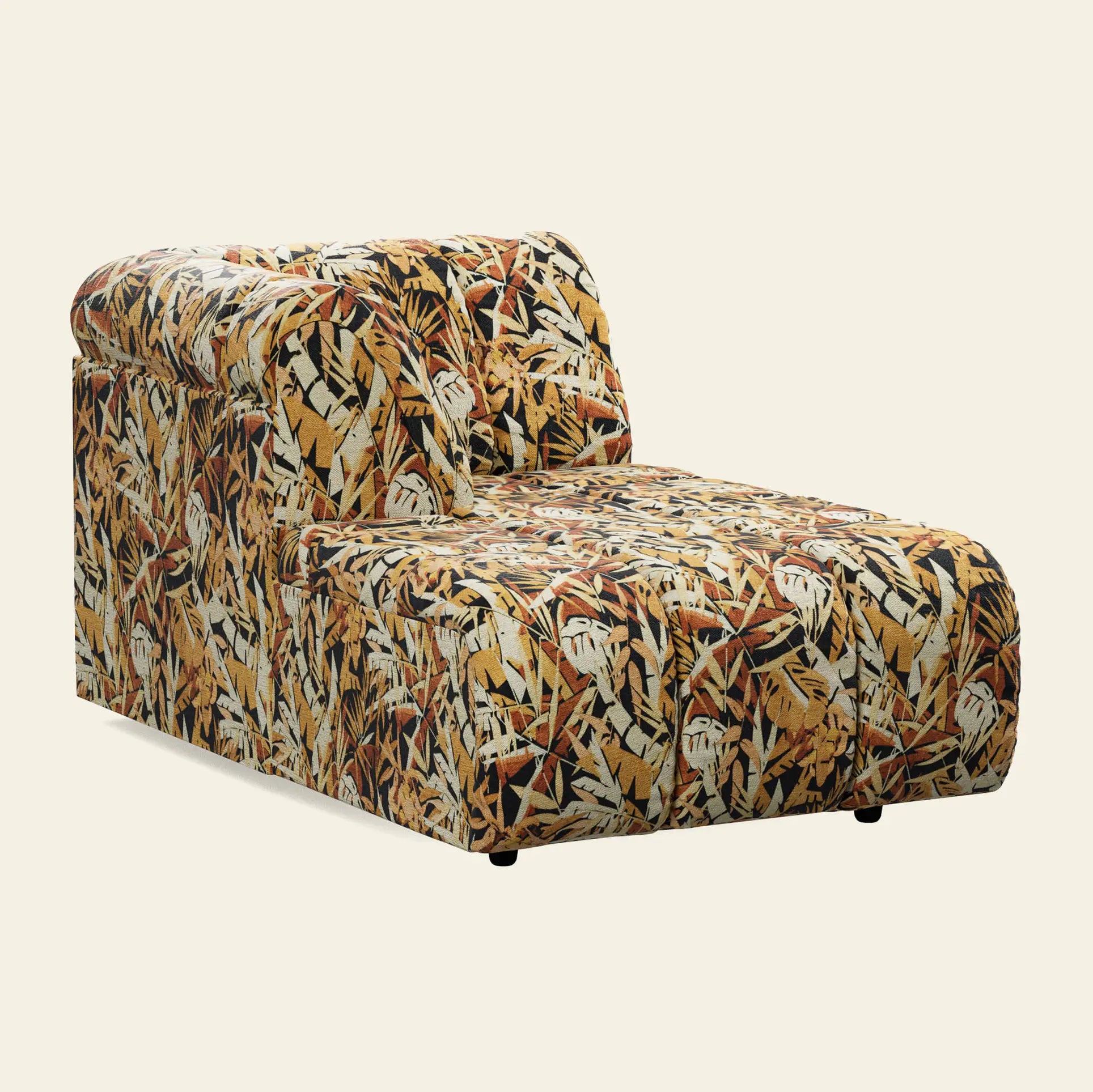 HKliving Wave Couch Left Divan Printed Hollywood 2