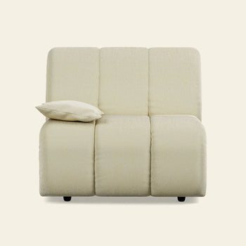 Hkliving Wave Couch Left Low Arm Corduroy Rib Hay