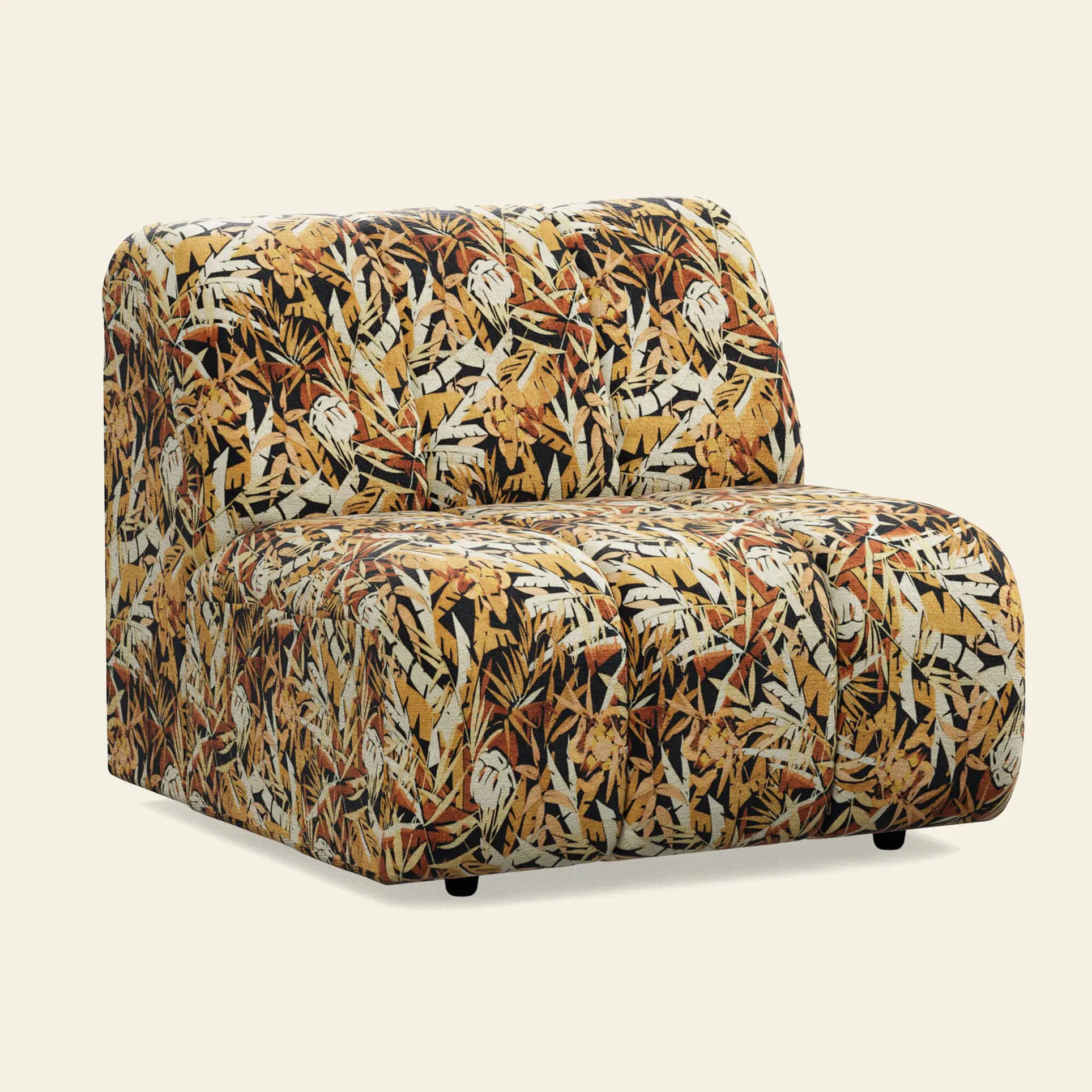 HKliving Wave Couch Middle Printed Hollywood 2