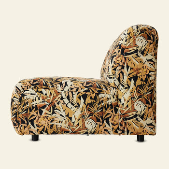 HKliving Wave Couch Middle Printed Hollywood 3