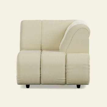 Hkliving Wave Couch Right High Arm Corduroy Rib Hay