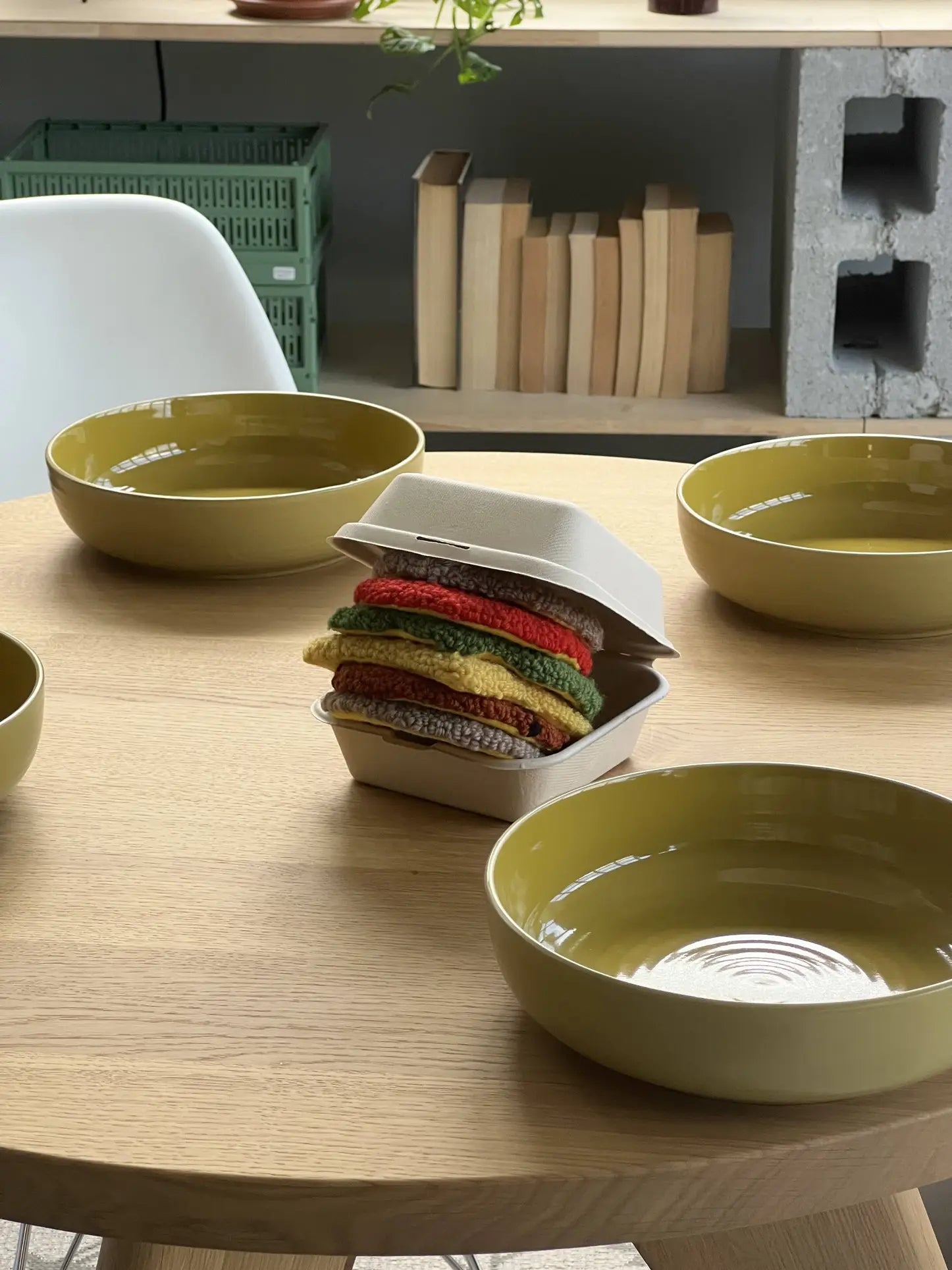 Habichl Burger Coasters Set Multicolour 7