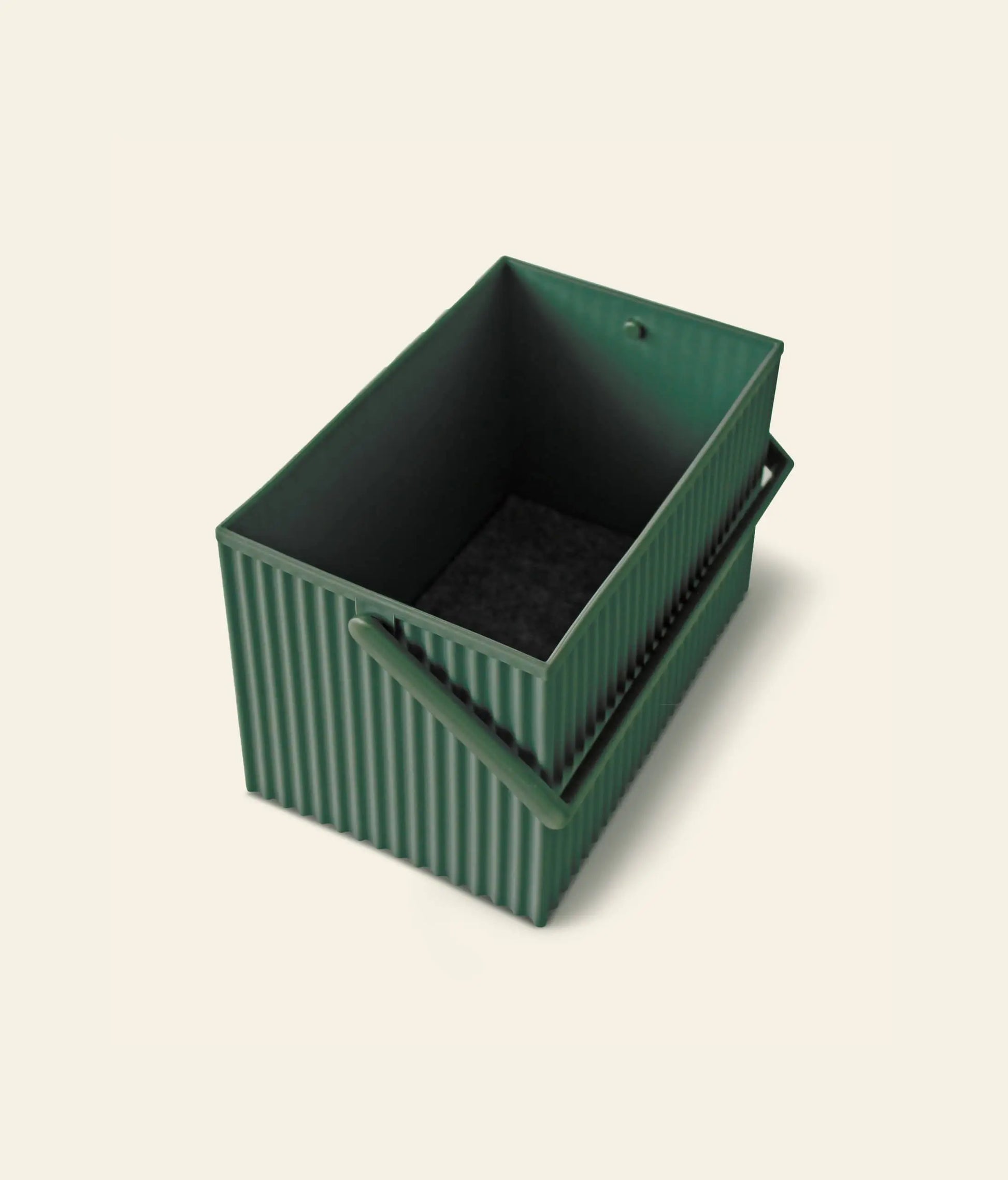 Hachiman Omnioffre Stackable Storage Box M Dark Green