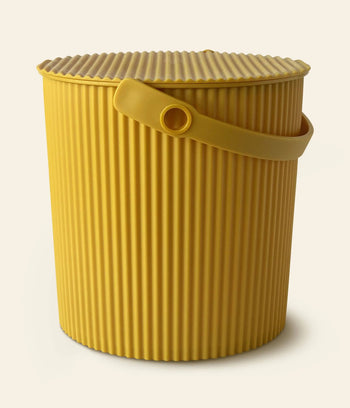 Hachiman Omnioutil Storage Bucket L Mustard