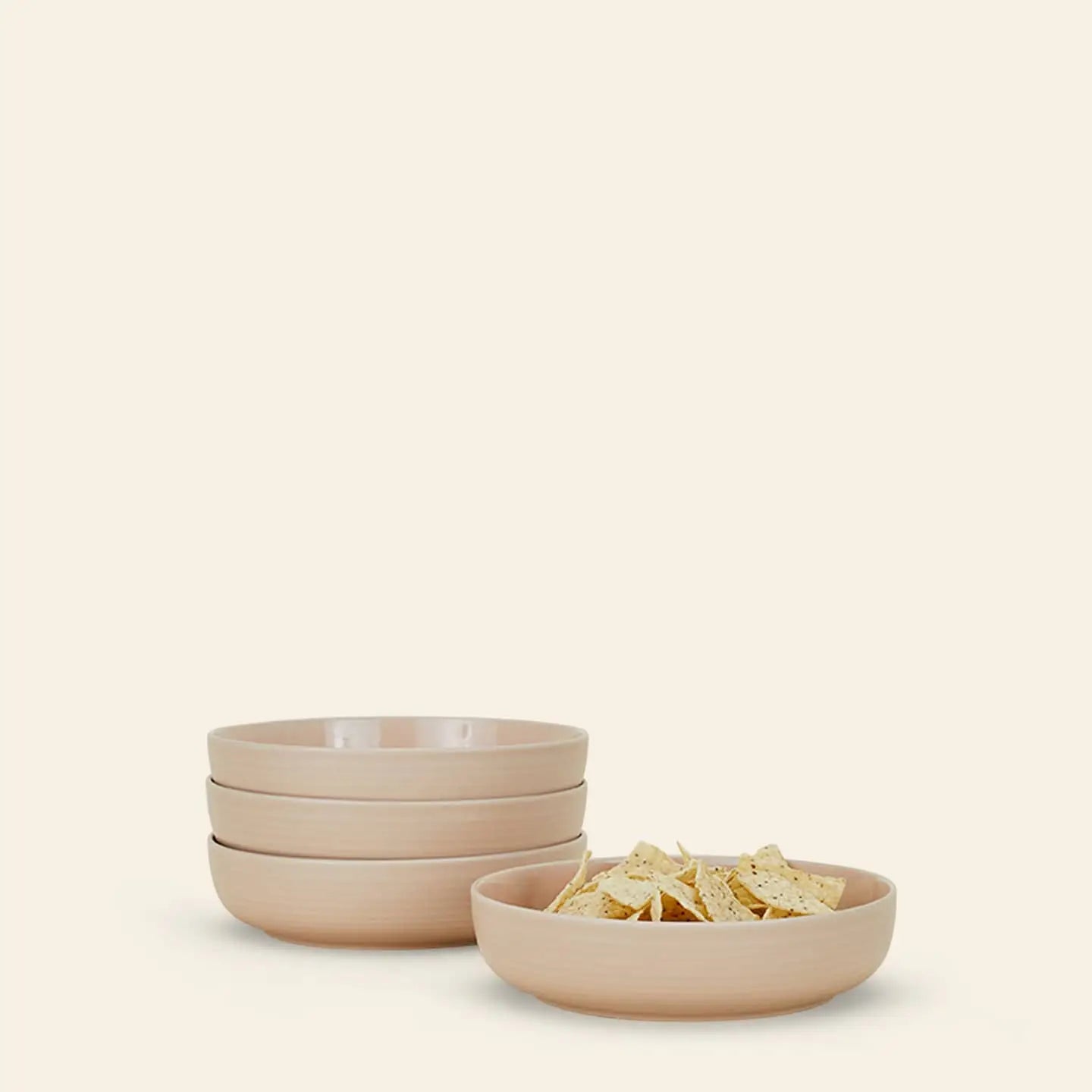 Hawkins New York Essential Low Bowl Set Of 4 Blush