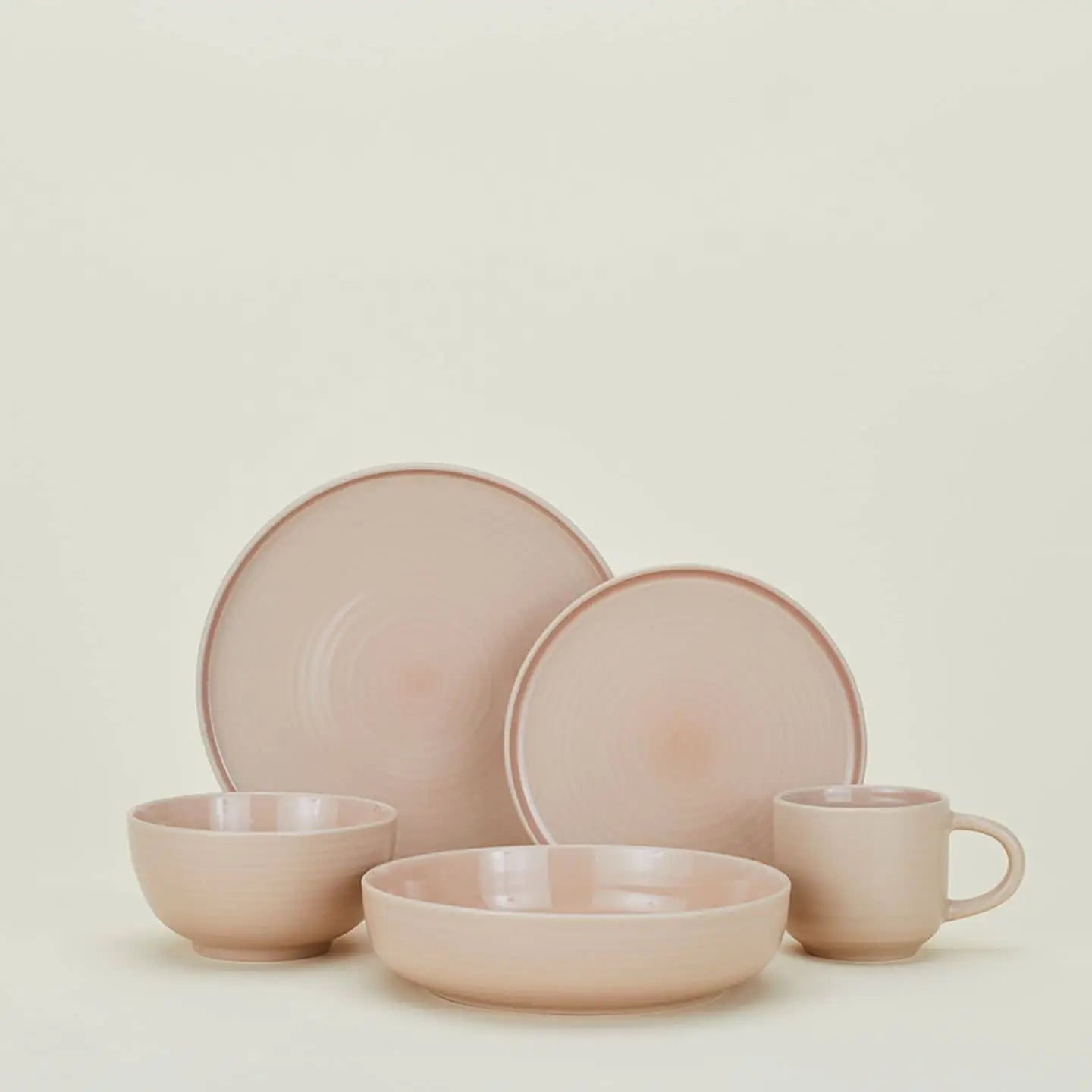 Hawkins New York Essential Low Bowl Set Of 4 Blush