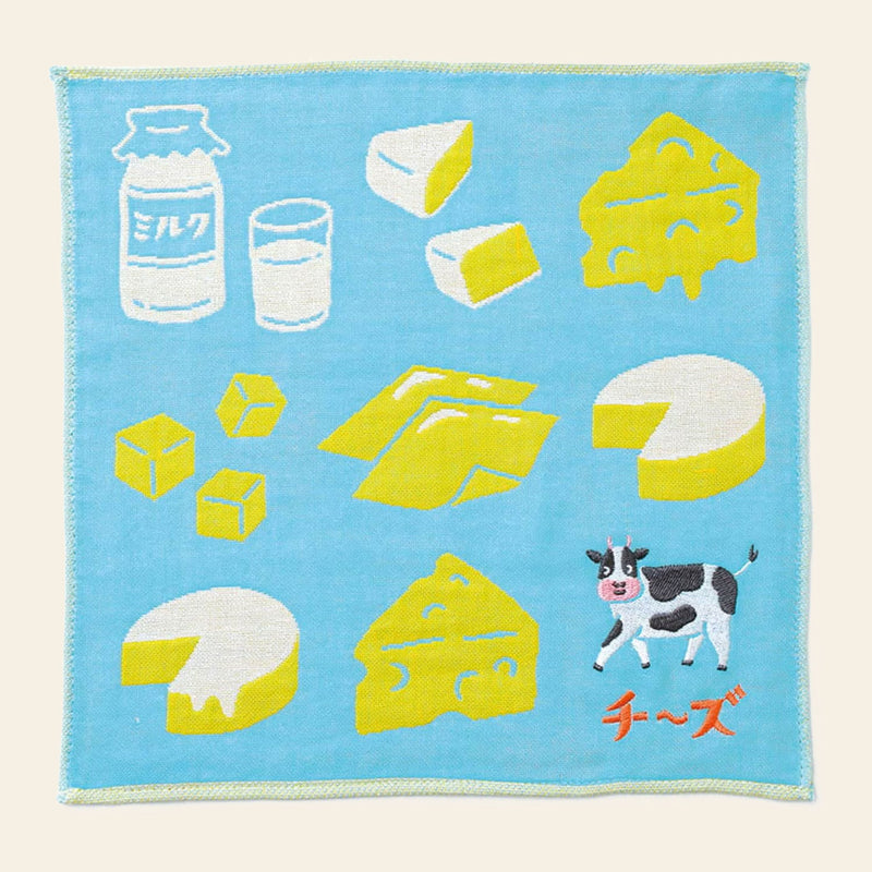 Hightide New Retro Gauze Handkerchief - Cheese
