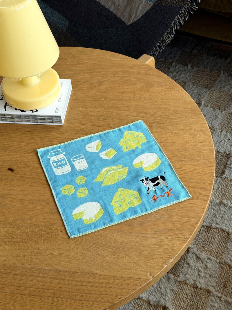 Hightide New Retro Gauze Handkerchief - Cheese