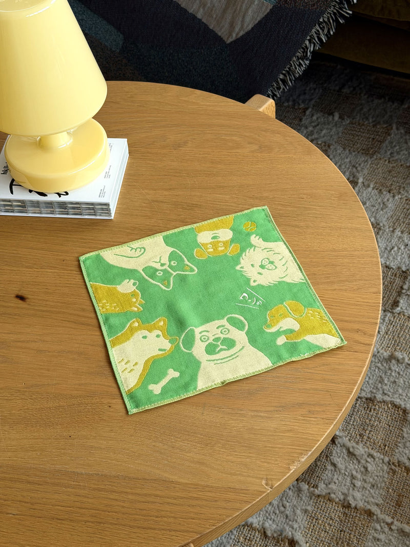 Hightide New Retro Gauze Handkerchief - Dog
