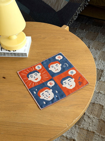 Hightide New Retro Gauze Handkerchief Emotion