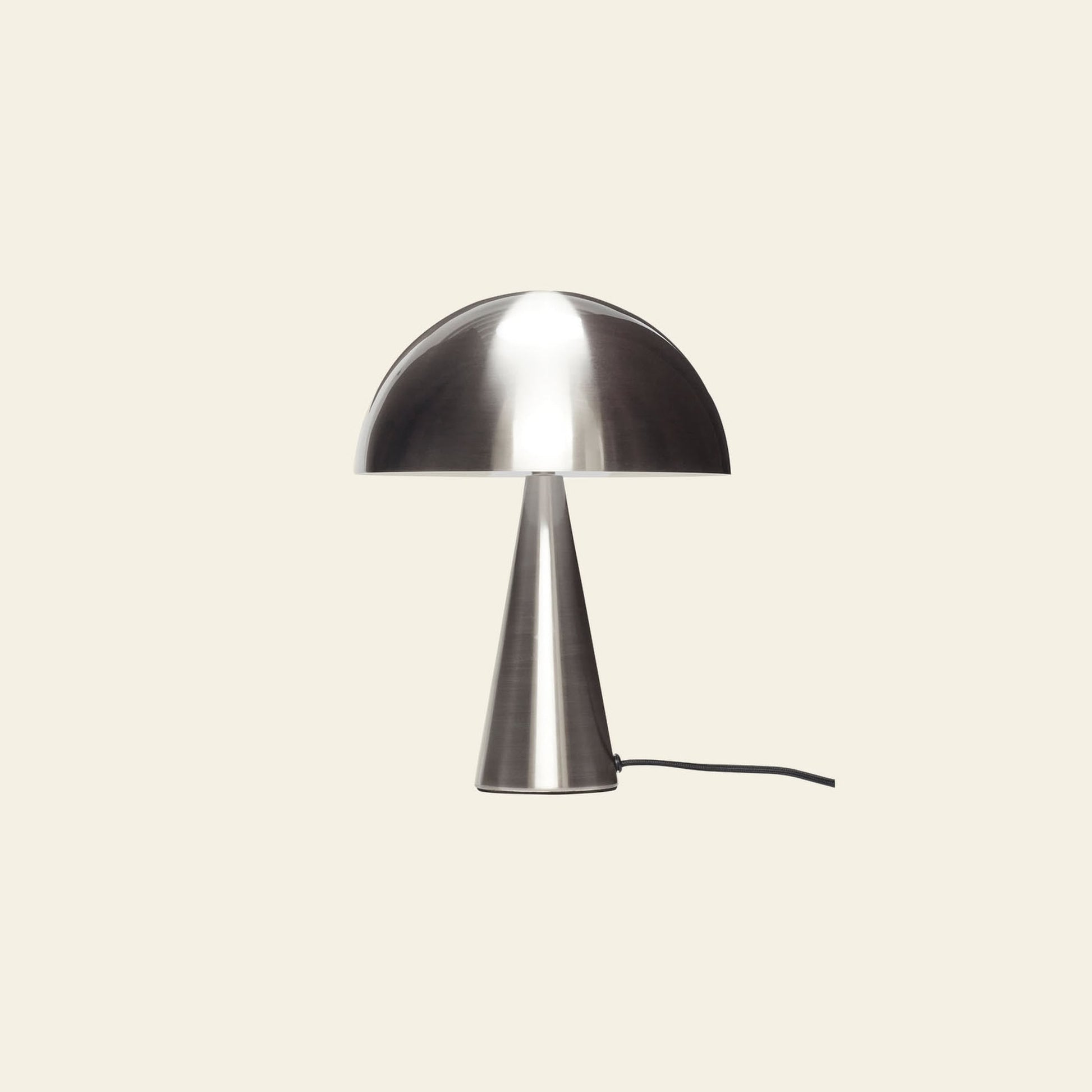 Hübsch Mush Table Lamp Mini Nickel