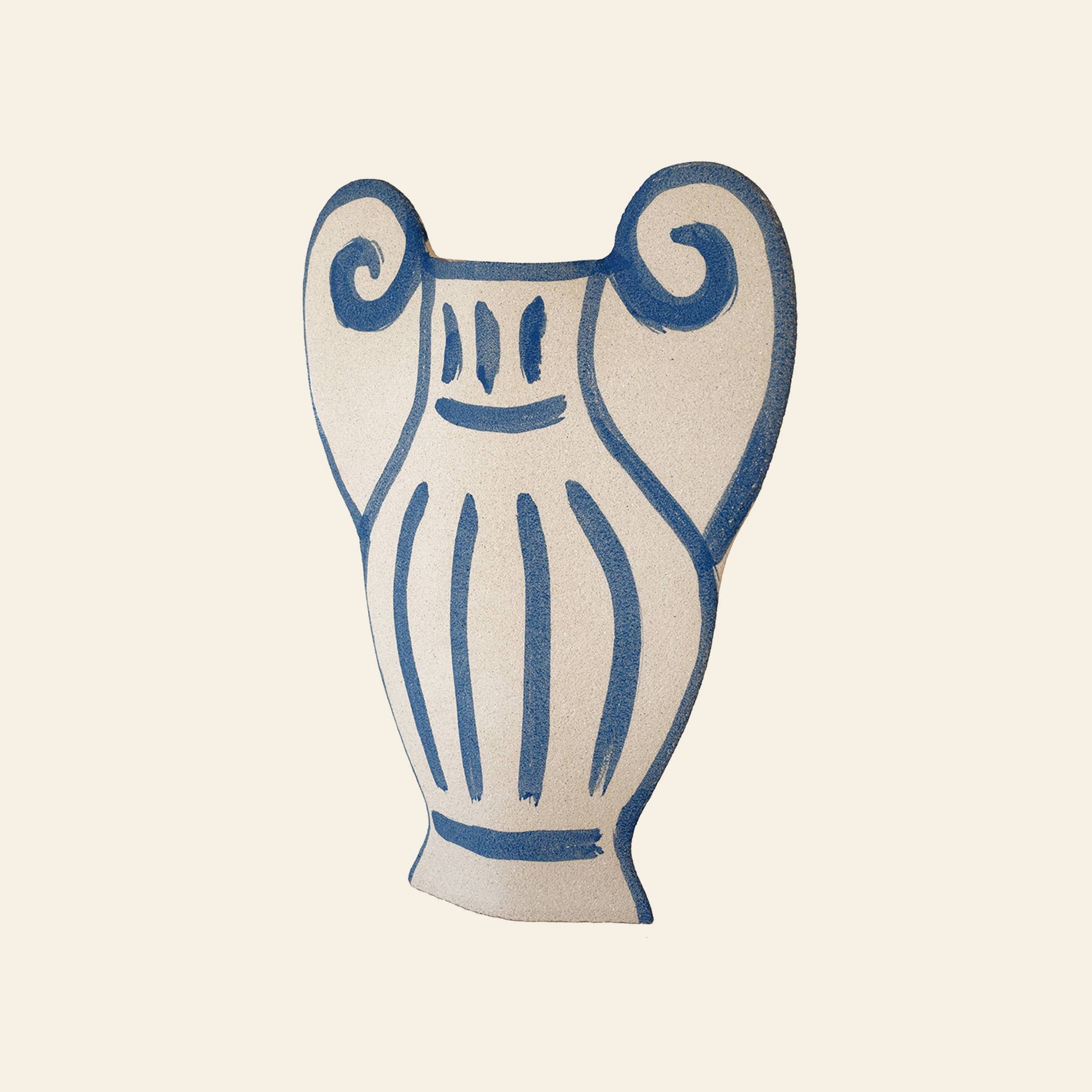 INI CERAMIQUE Krater N_1 Ceramic Vase Blue