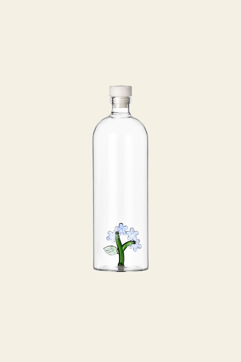 Ichendorf Milano Botanica Bottle - Light Blue Flower