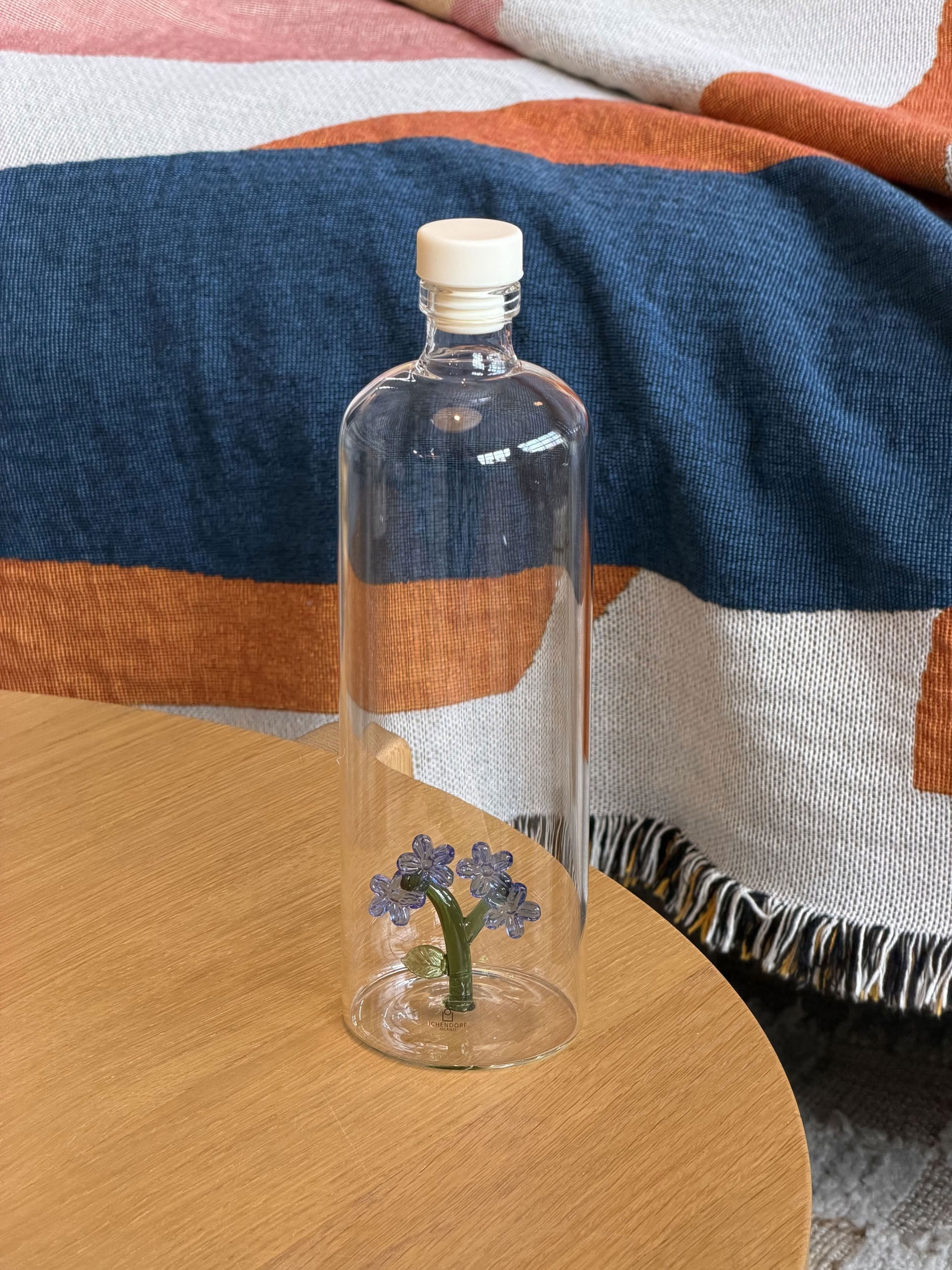 Ichendorf Milano Botanica Bottle - Light Blue Flower