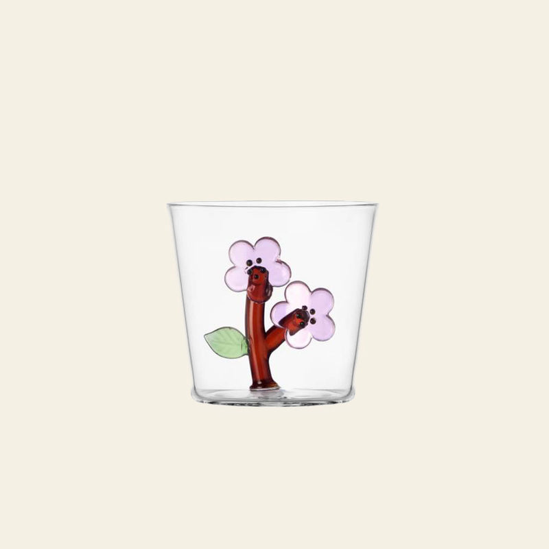 Ichendorf Milano Botanica 玻璃杯 - 桃花