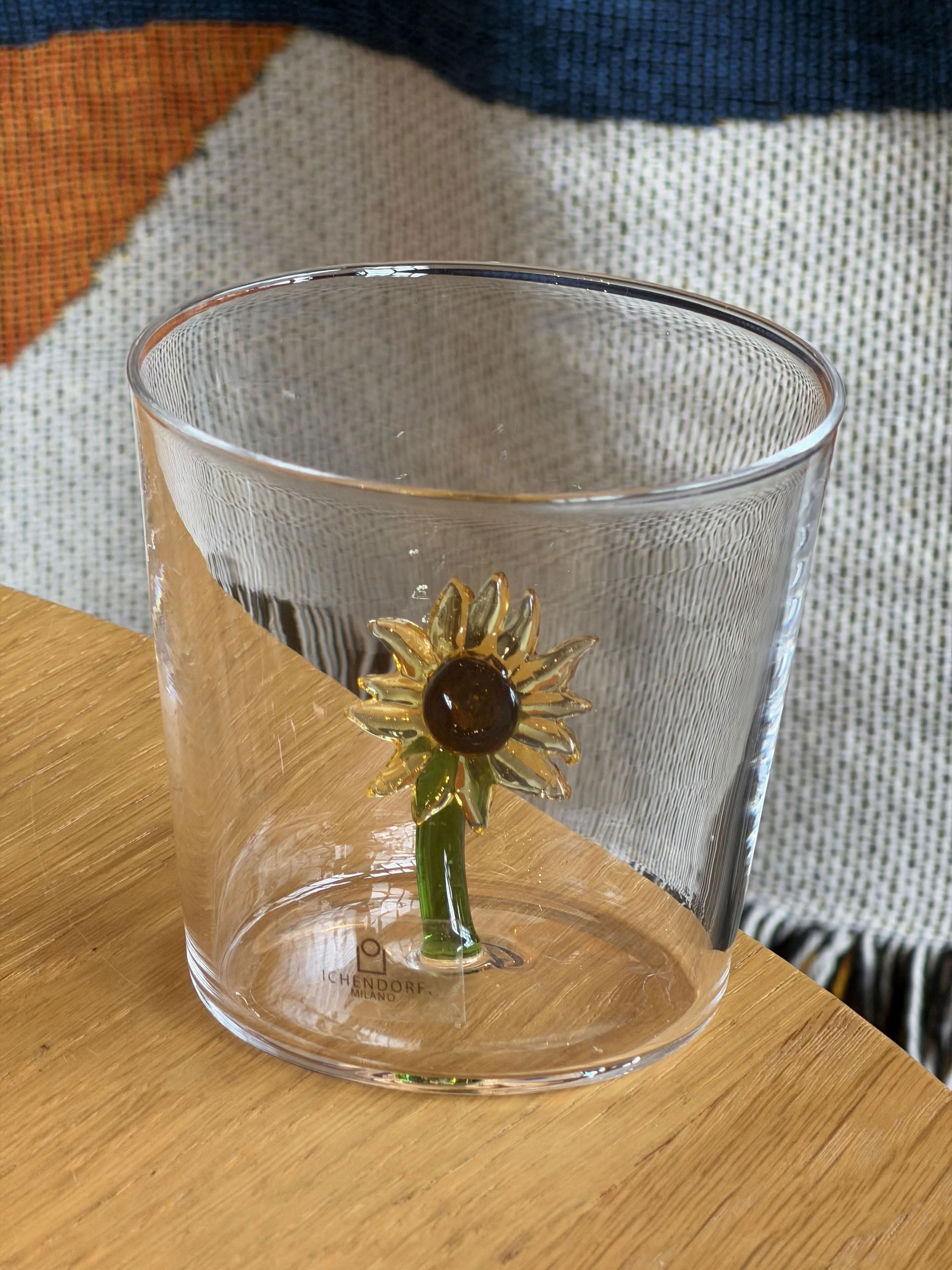 Ichendorf Milano Botanica Tumbler Sunflower Inside