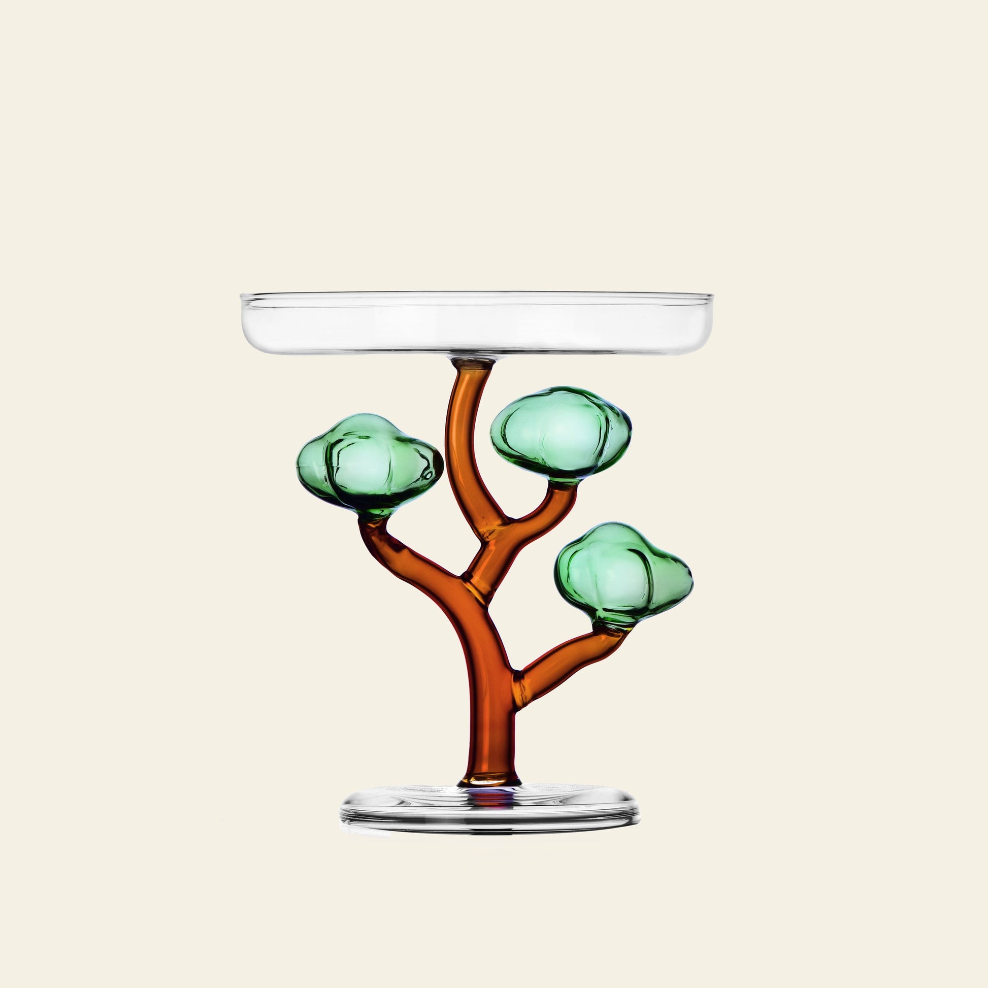 Ichendorf Milano Savannah Footed Plate Baobab