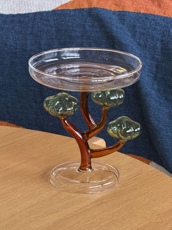 Ichendorf Milano Savannah Footed Plate Baobab