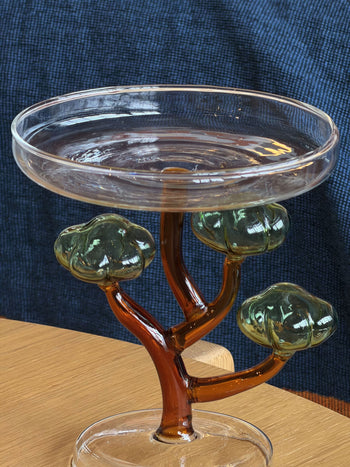 Ichendorf Milano Savannah Footed Plate Baobab