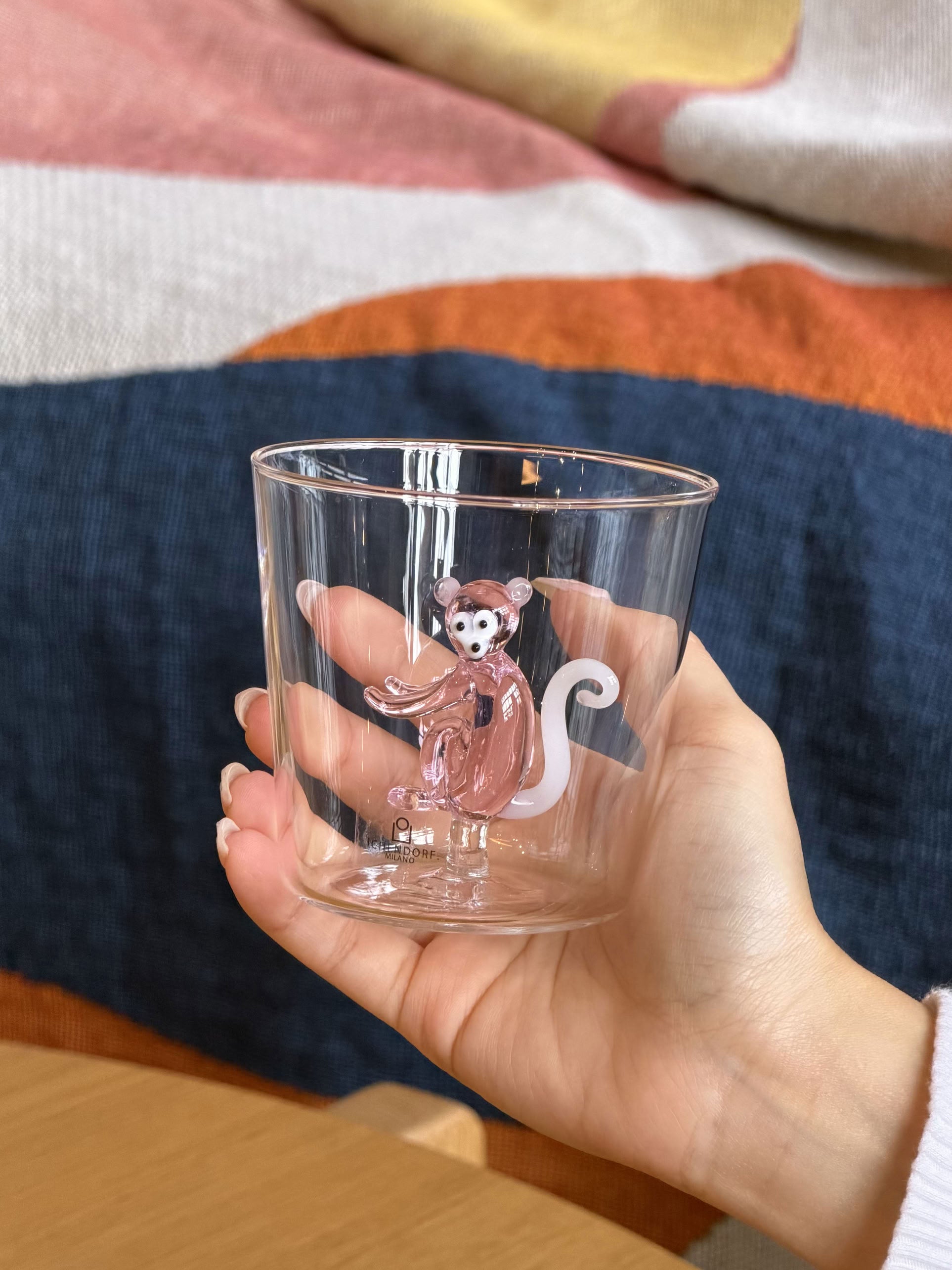 Ichendorf Milano Savannah Tumbler Pink Monkey