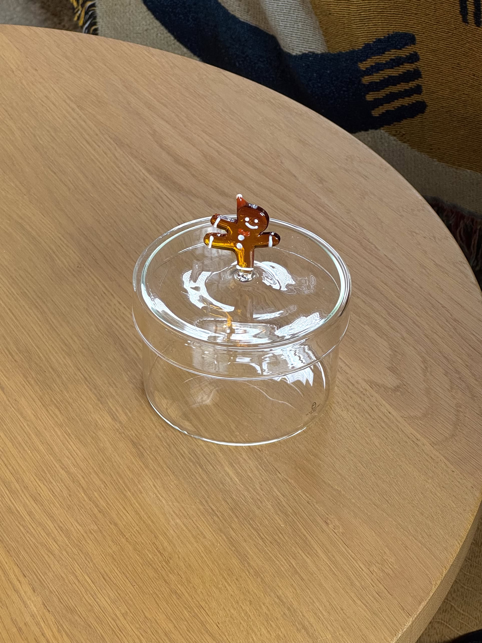 Ichendorf Milano Schiaccianoci Cookies Box - Gingerbread with Christmas Hat