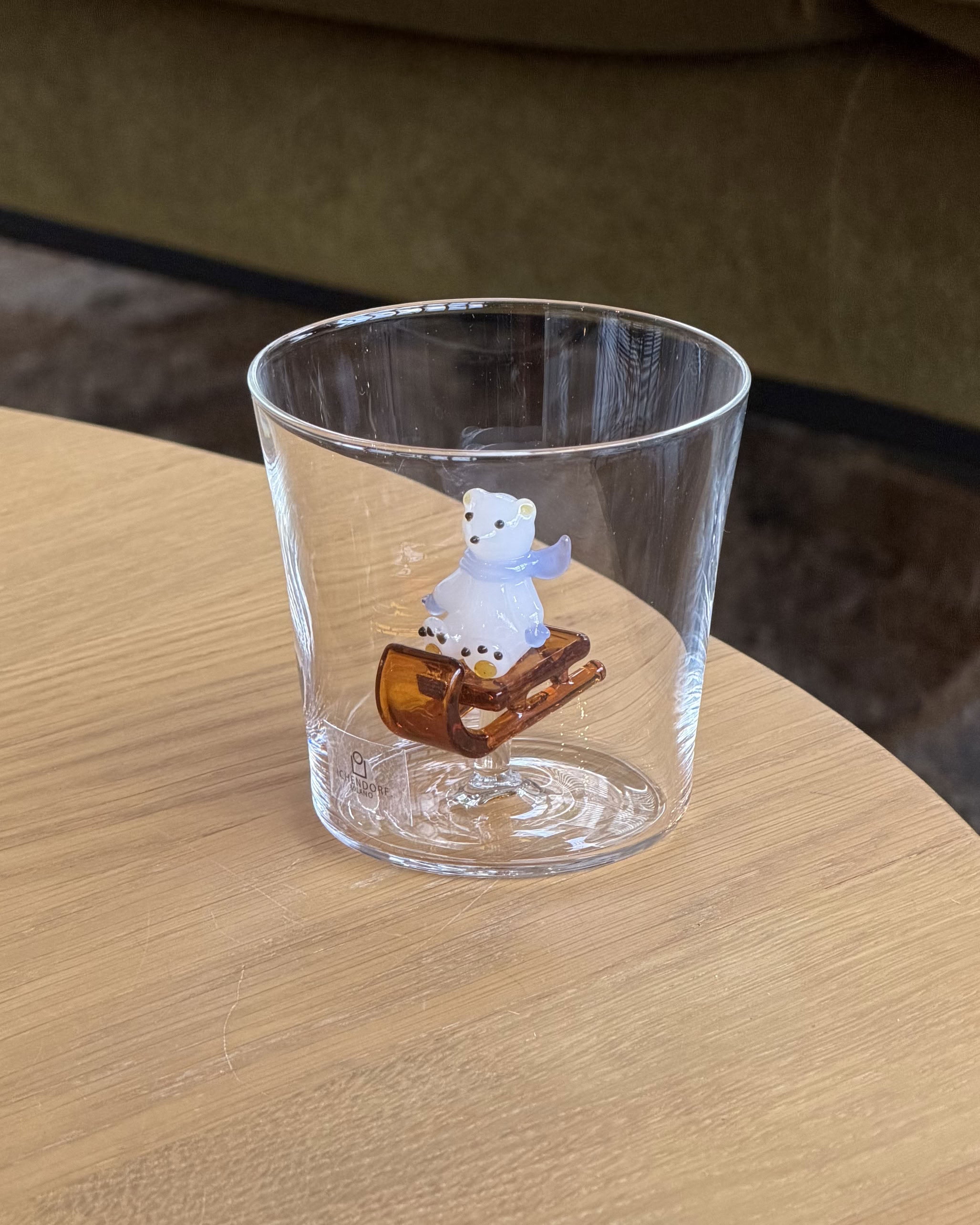 Ichendorf Milano Snow Games Tumbler - Bear and Bobsleigh