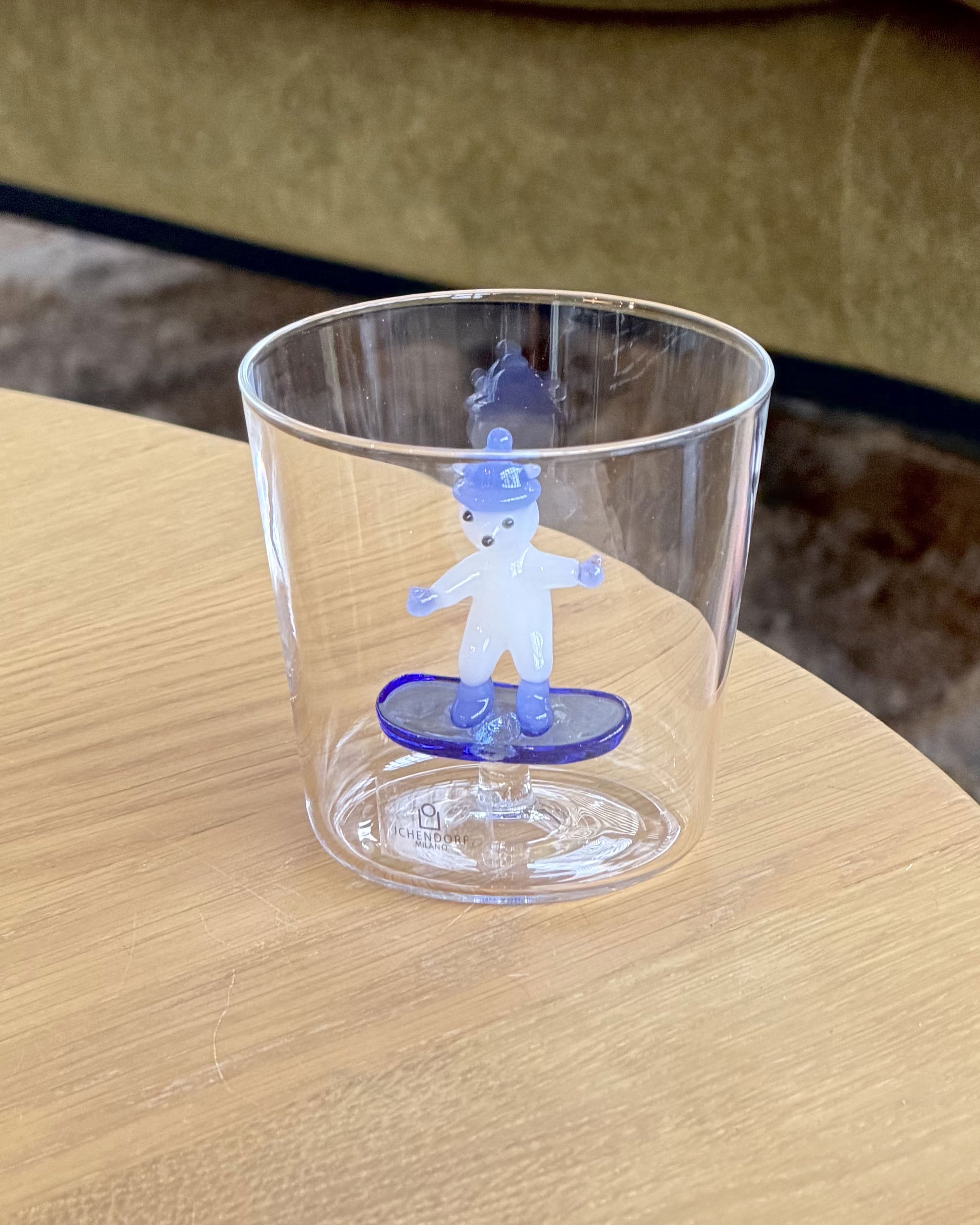 Ichendorf Milano Snow Games Tumbler - Bear and Snowboarding