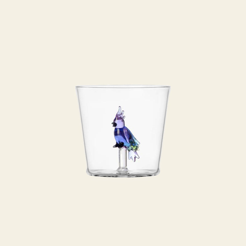 Ichendorf Milano Talking Trees Tumbler - Blue Cockatoo