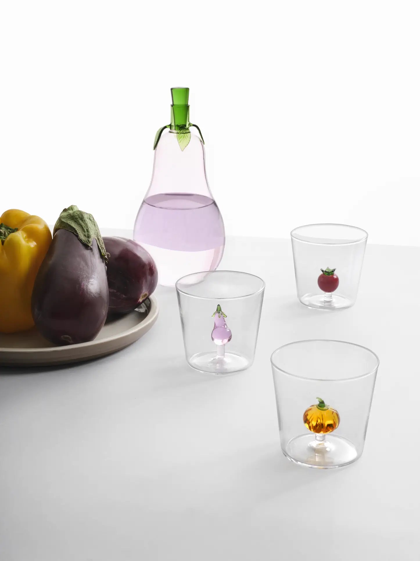 Ichendorf Milano Vegetables Tumbler Eggplant