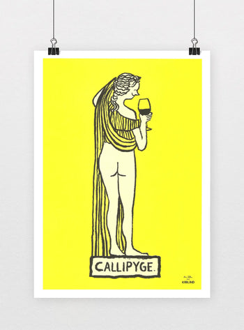 KIBLIND Atelier Jean Jullien Callipyge Poster