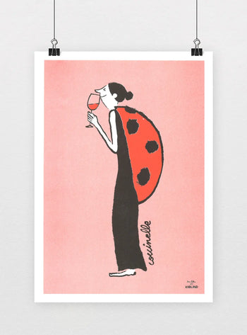 KIBLIND Atelier Jean Jullien Ladybug Poster