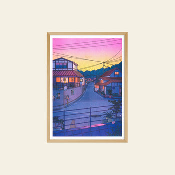 KIBLIND Atelier Liam Cobb Nowhere in Japan Poster