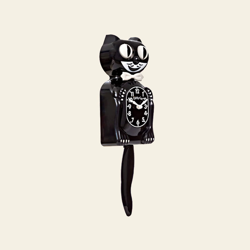Kit-Cat Klock Kitty-Cat Klock - Classic Black